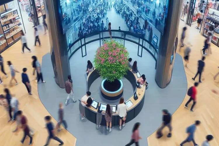 Real-time Footfall Analysis Using Computer Vision screenshot 1
