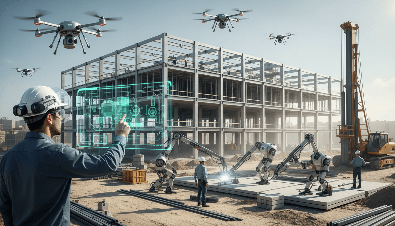 AI Construction Future 2030 Vision