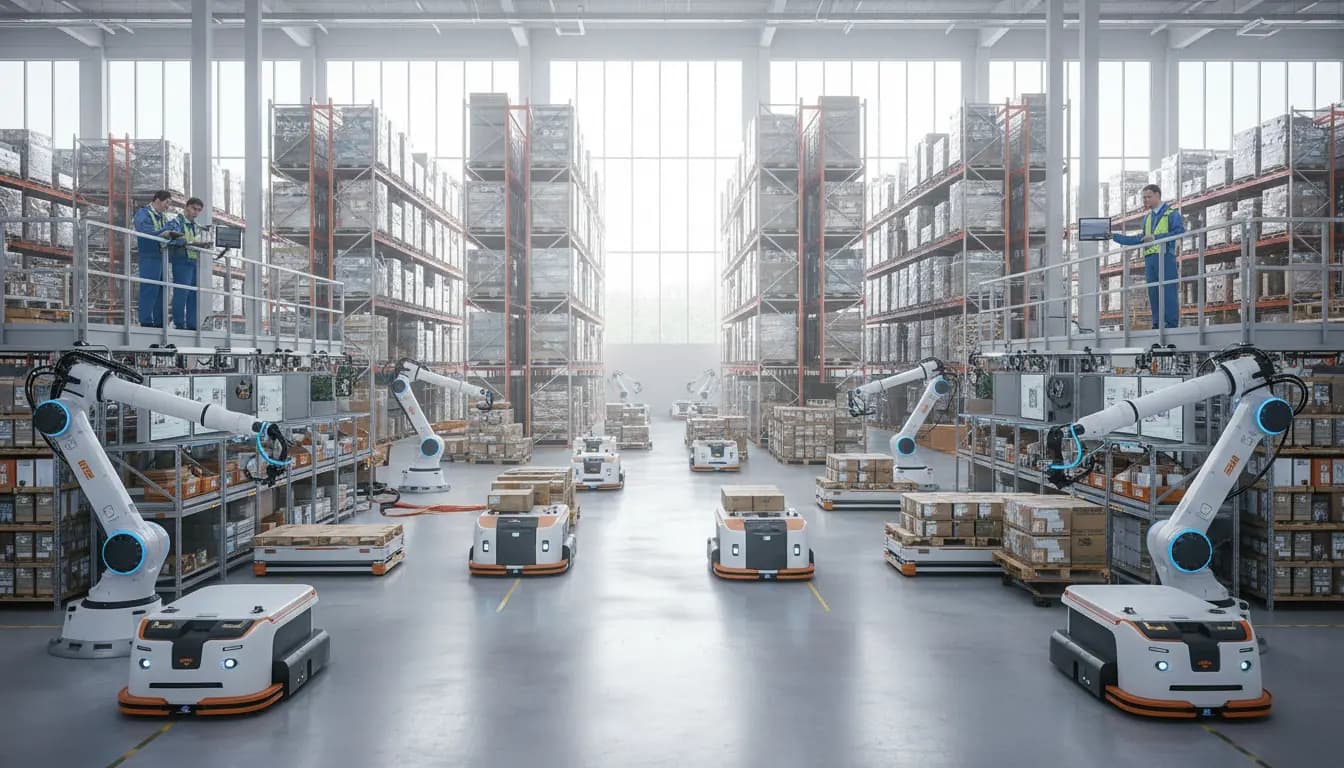AI Driven Lightout Warehouses