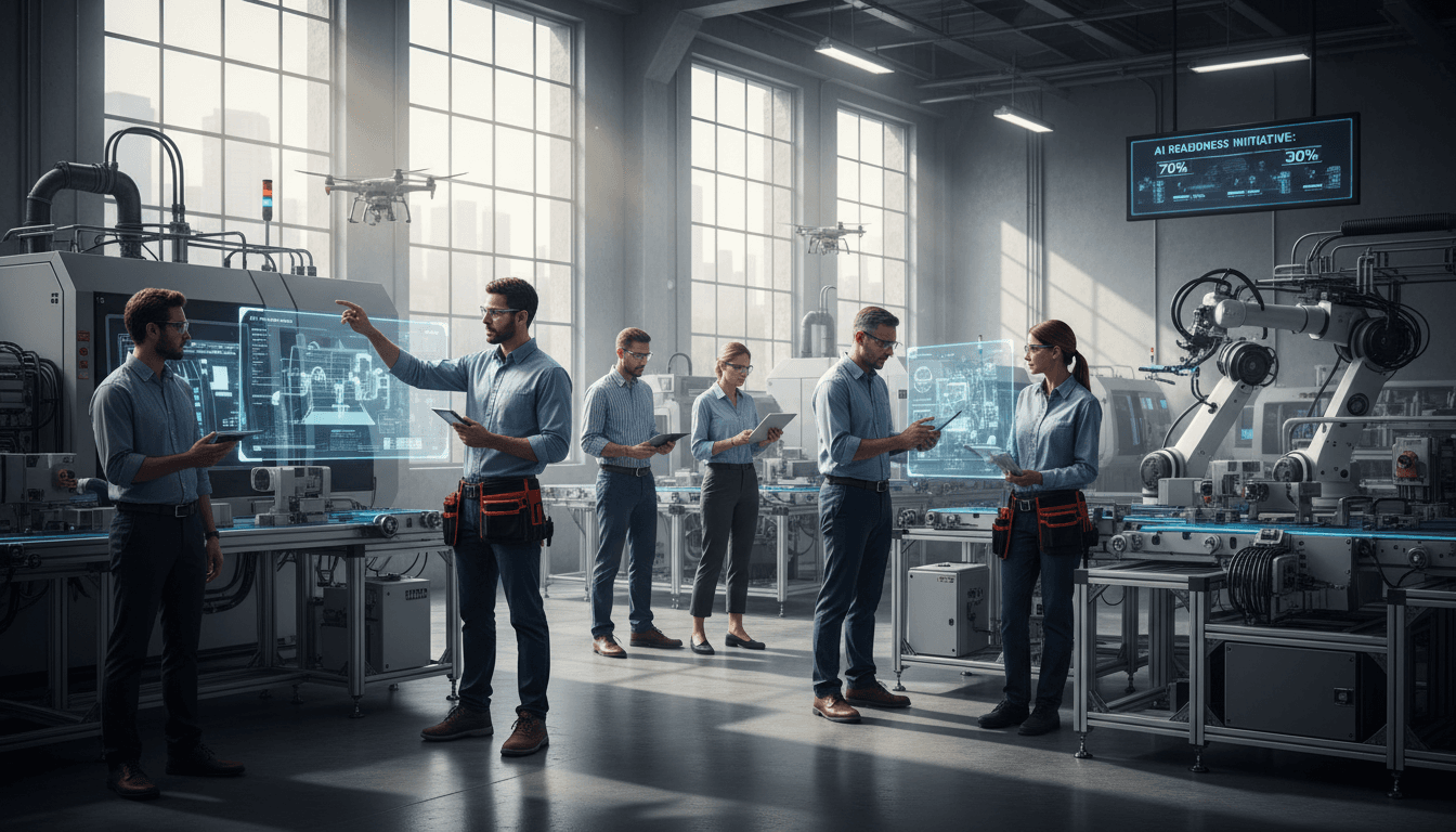 AI Readiness Manufacturing Talent Gap