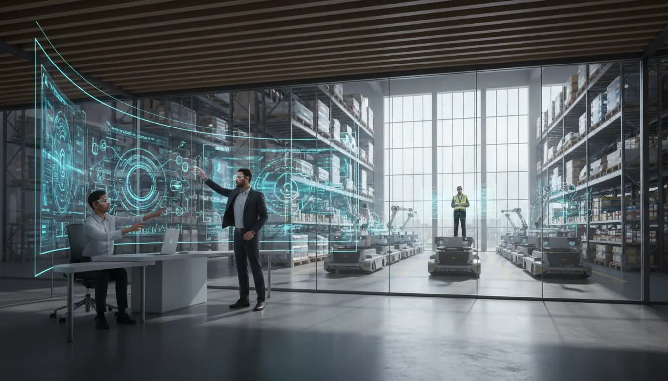 Digital Twin Logistics Hubs
