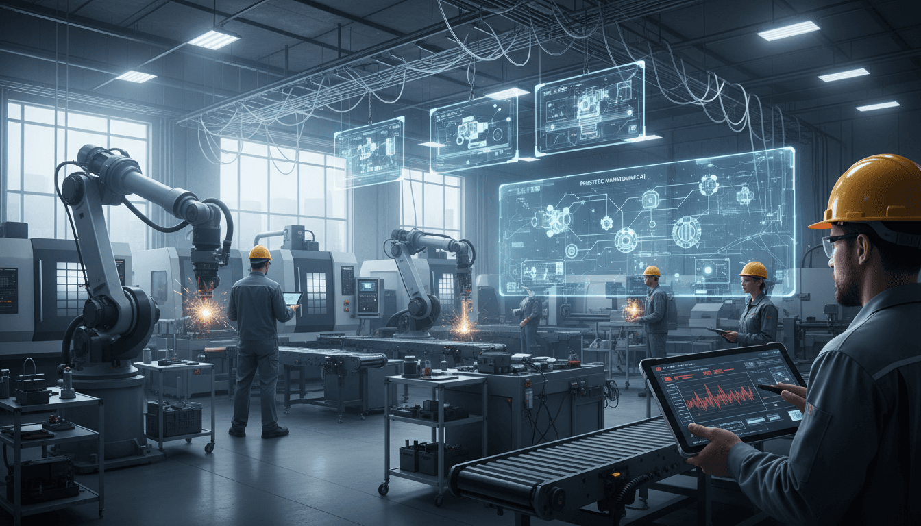 Disruptive AI Predictive Factory Maintenance