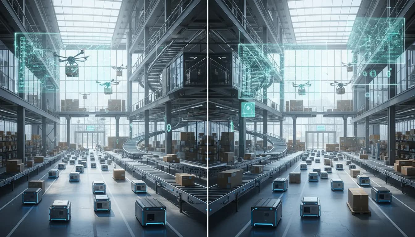 Disruptive Innovation AI Cloud Logistics