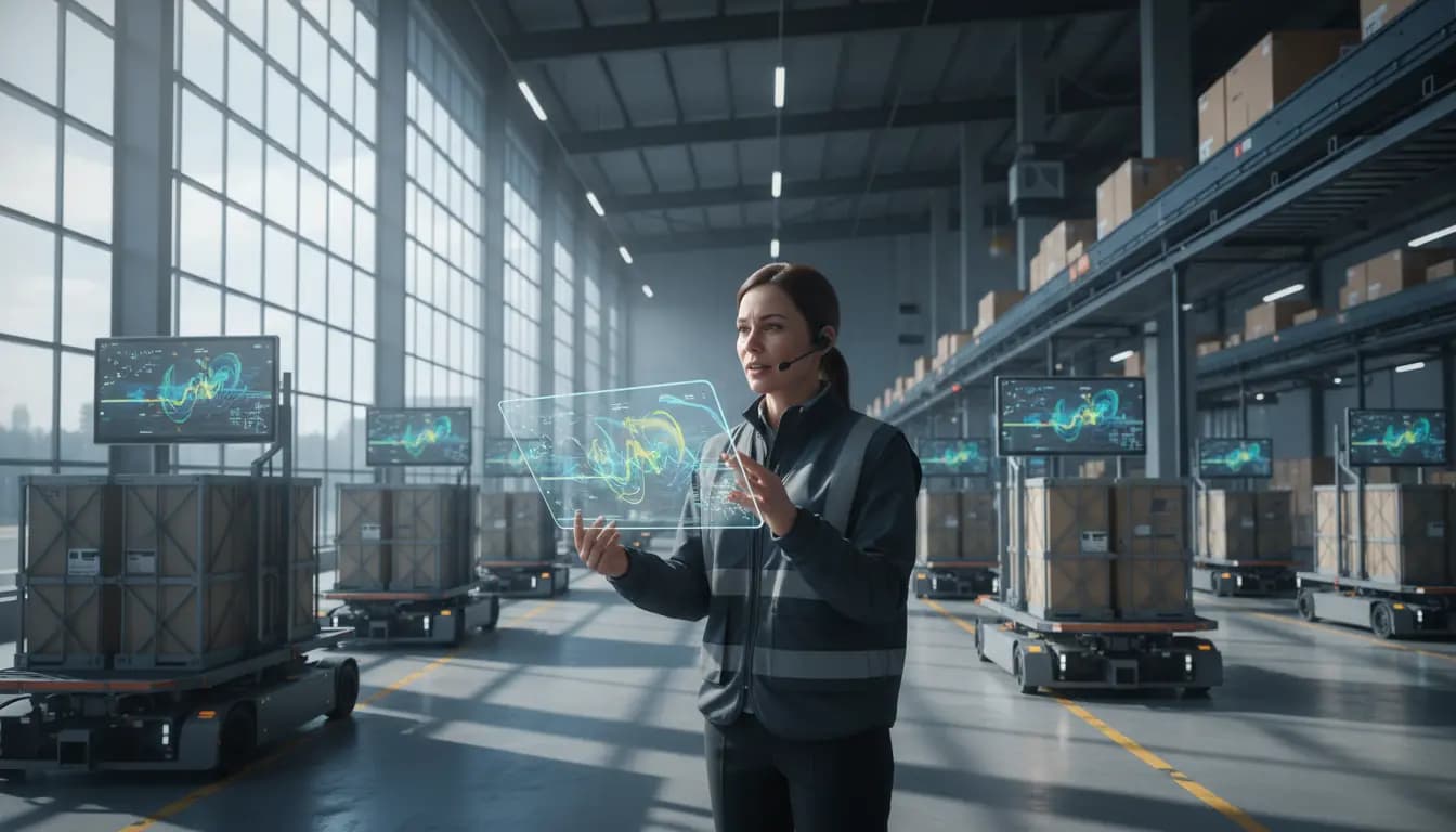 Freight Disruptions AI Voice Control