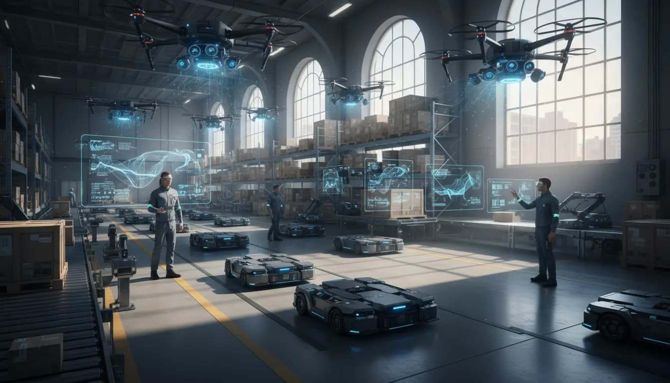 Future AI Autonomous Freight Nets