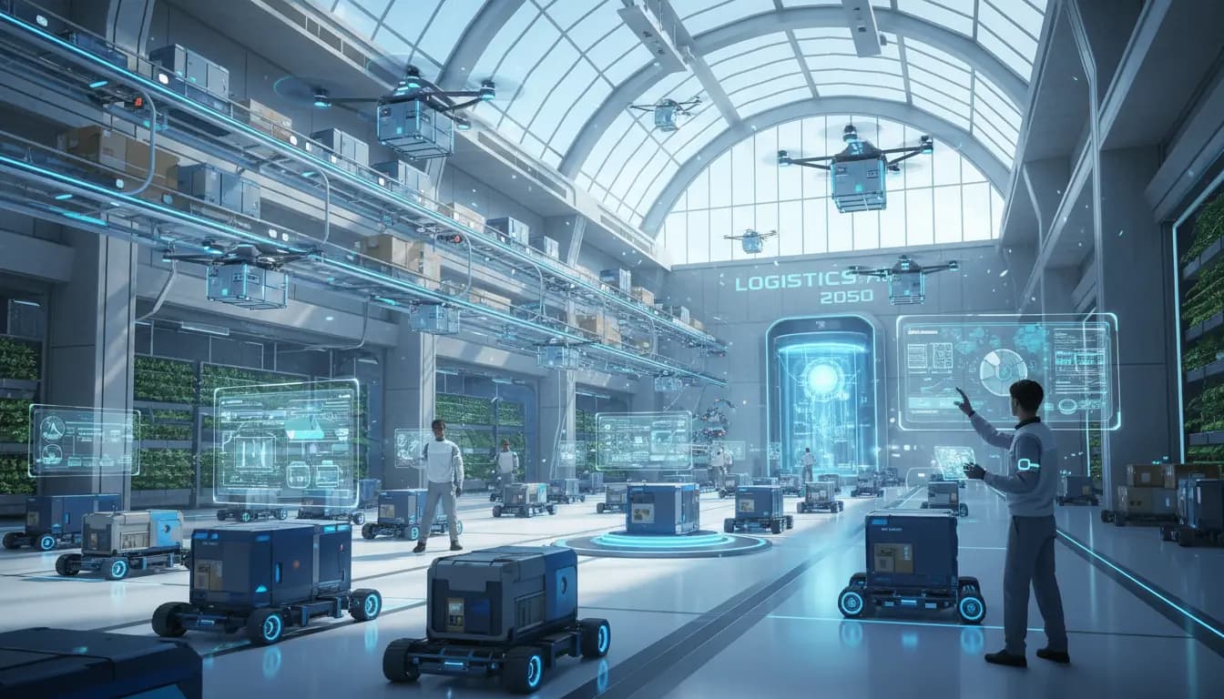 Logistics AI 2050 Blue Sky