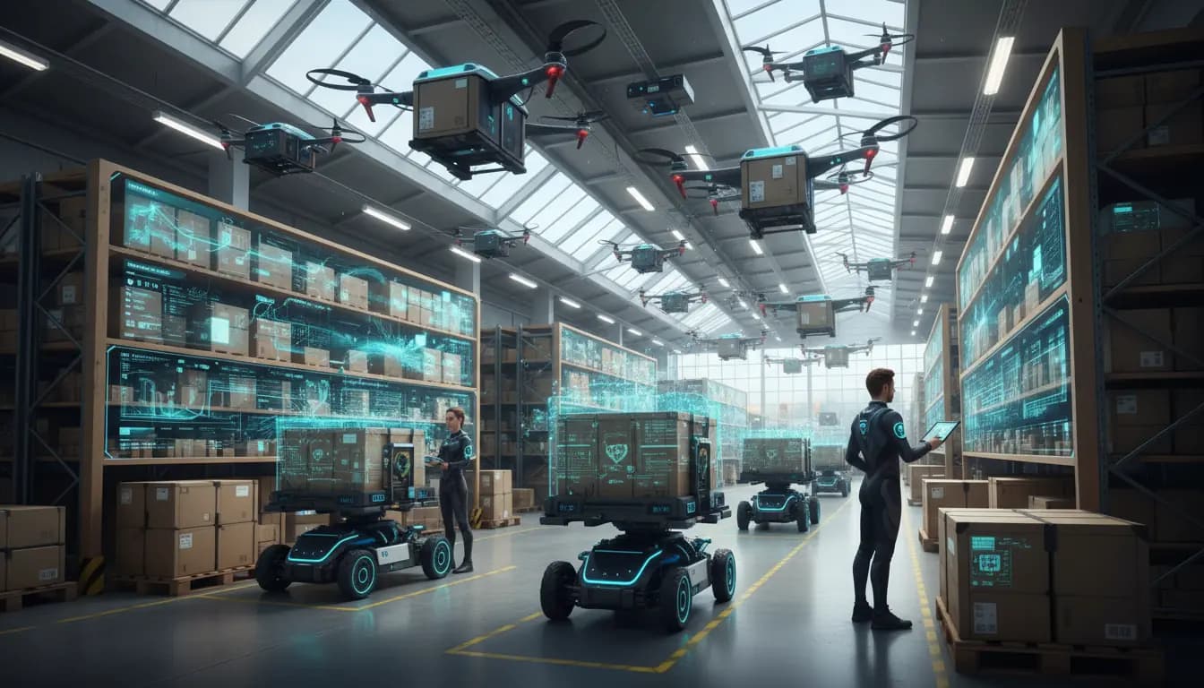 Logistics Future AI Bio Digital