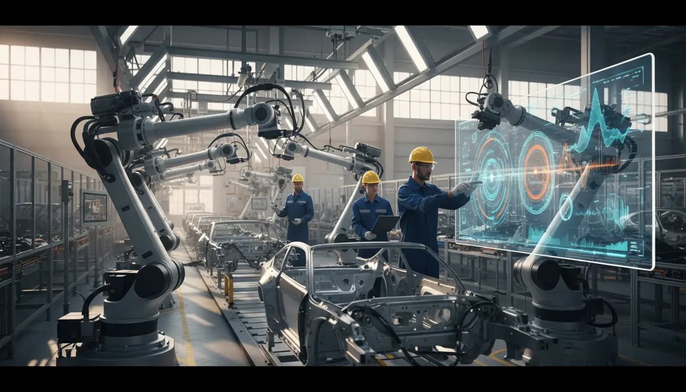 AI for Lean Manufacturing Automation