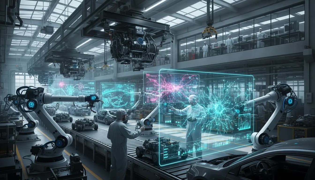 AI Maturity Curve Automotive Manufacturing