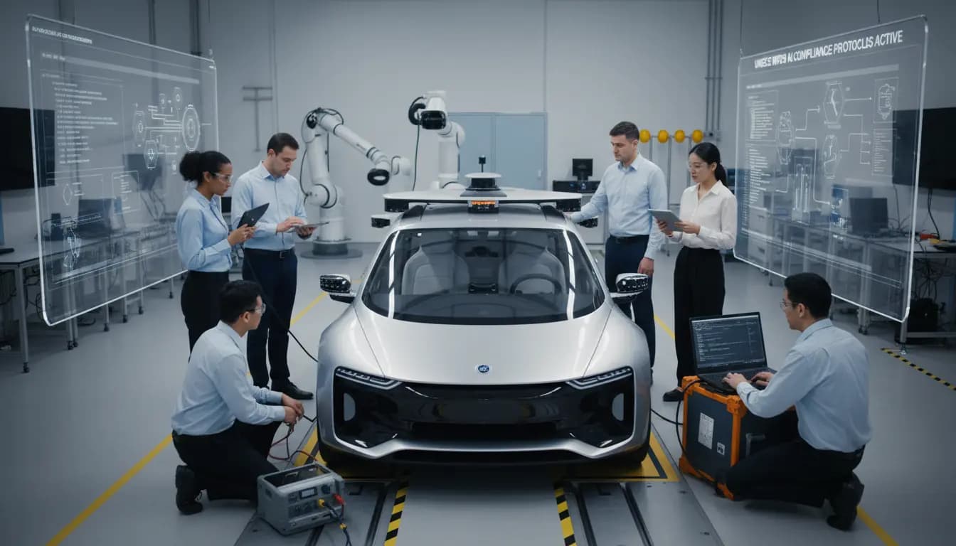 UNECE WP29 AI Compliance Automotive