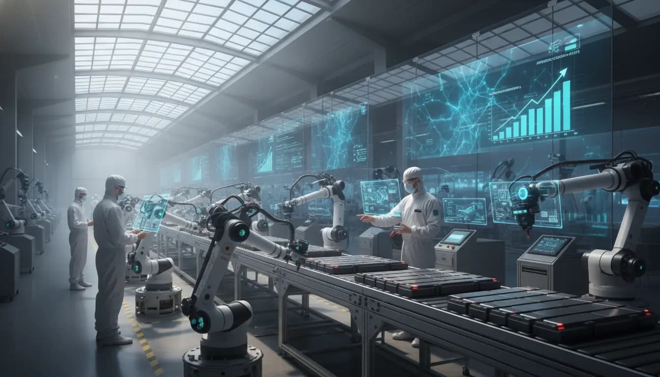 AI Disruption In Battery Manufacturing