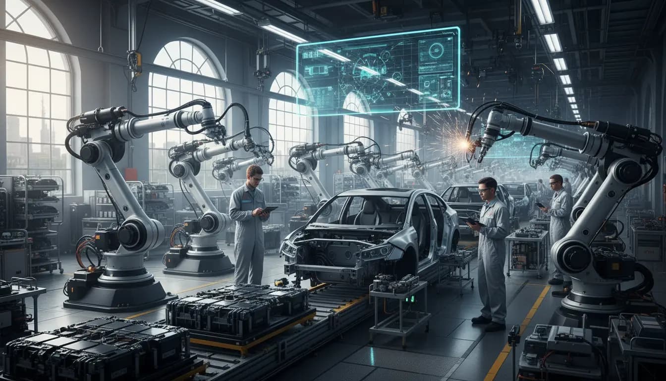 AI Disruption In Manufacturing Lifecycle