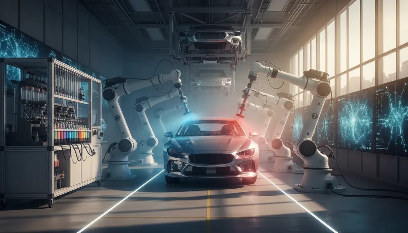 AI Disruption In Paint Shop Processes