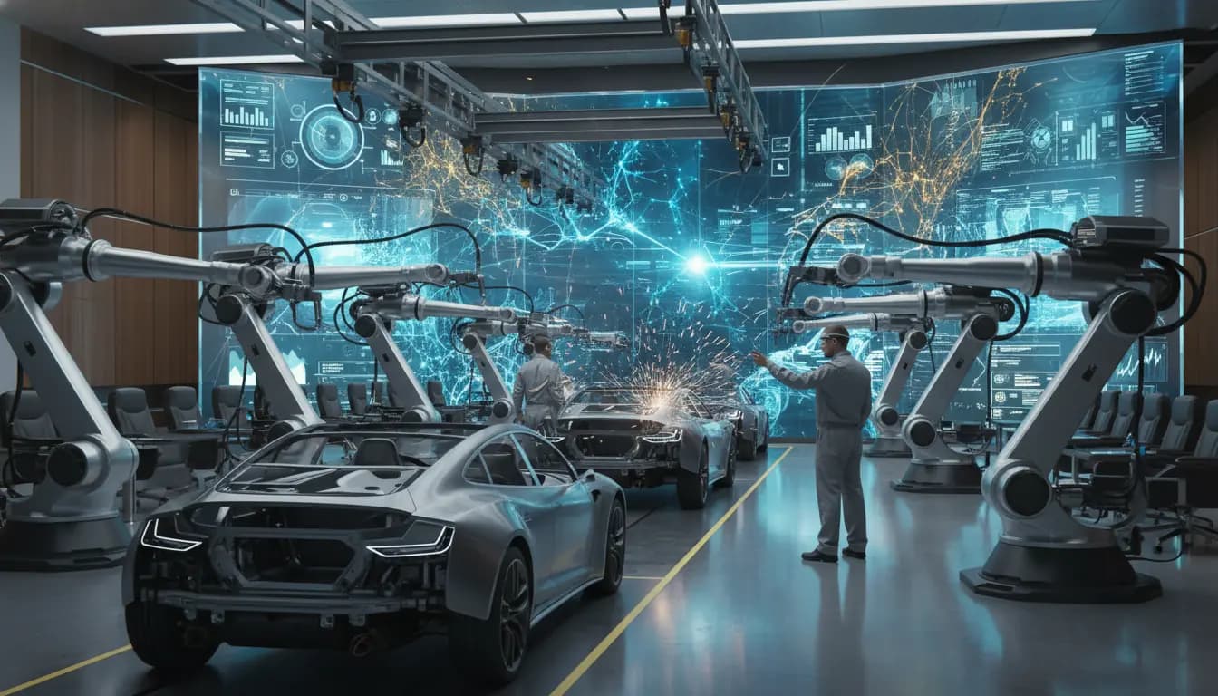 AI In Industrial Metaverse For Automotive