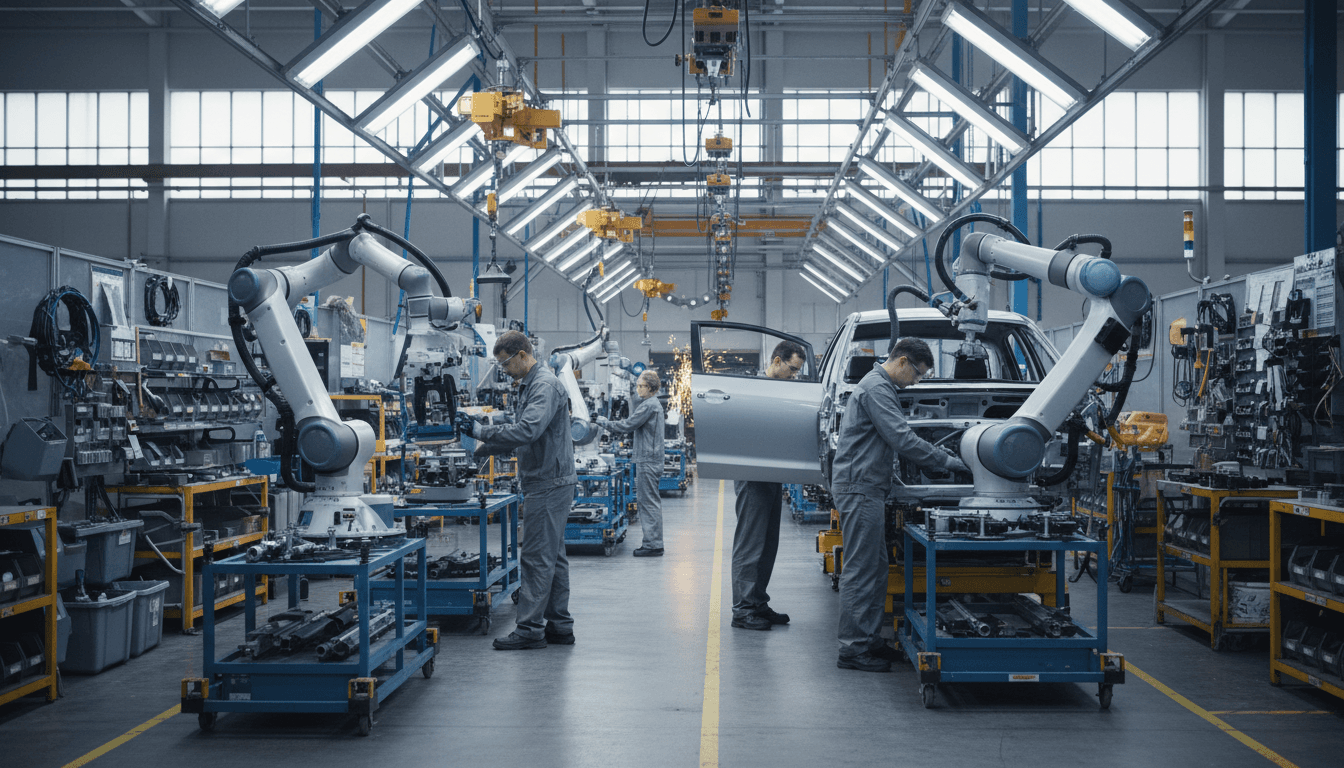 Cobots And AI In Automotive Manufacturing