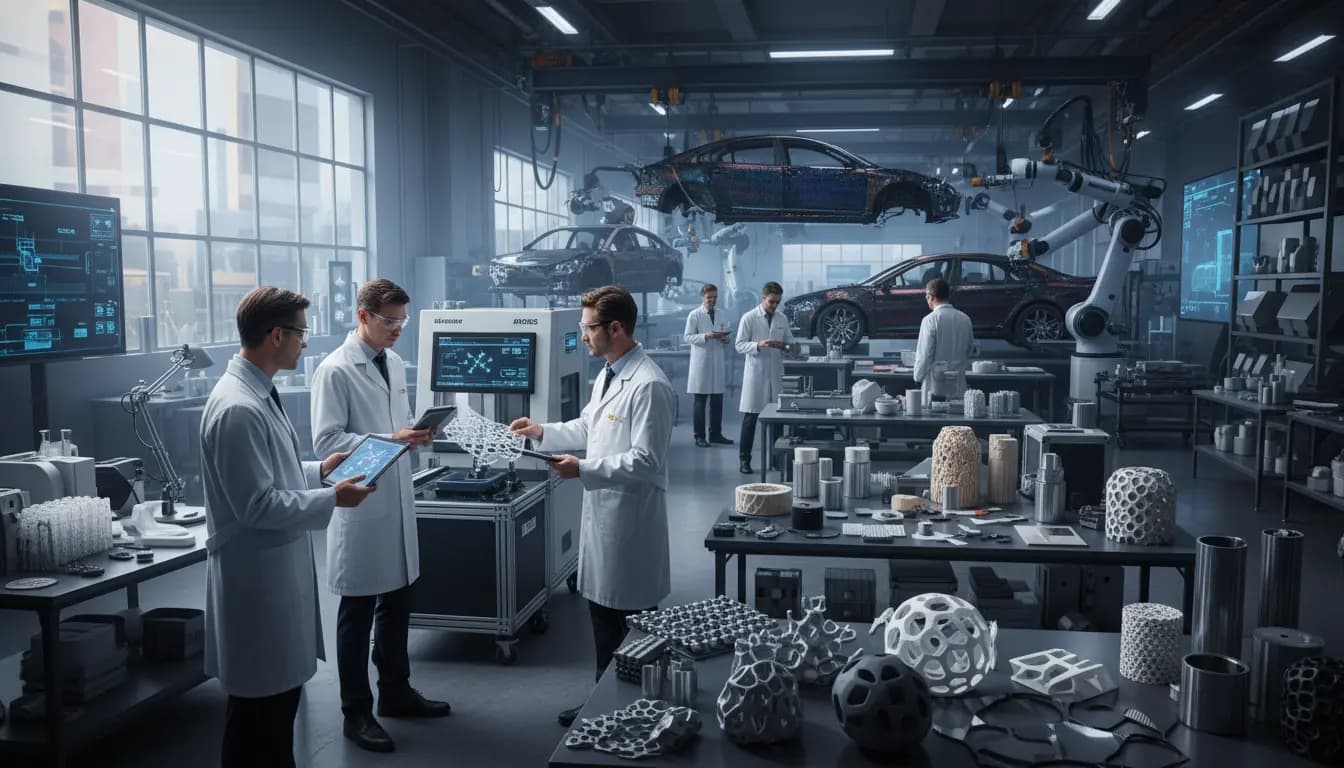 AI Discovered Materials For Automotive