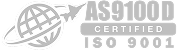 AS9100D certified ISO 9001